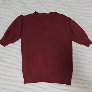 Burgandy Sweater